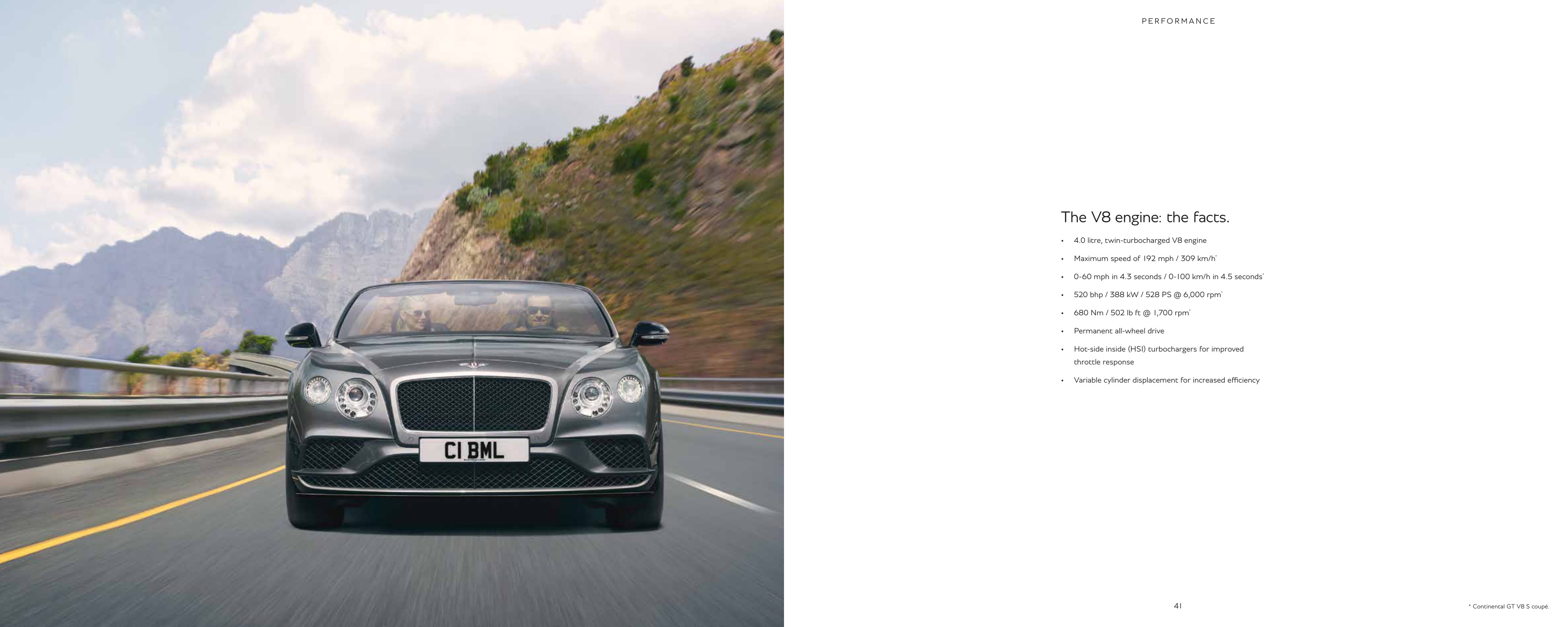 2016 Bentley Continental GT Brochure Page 48